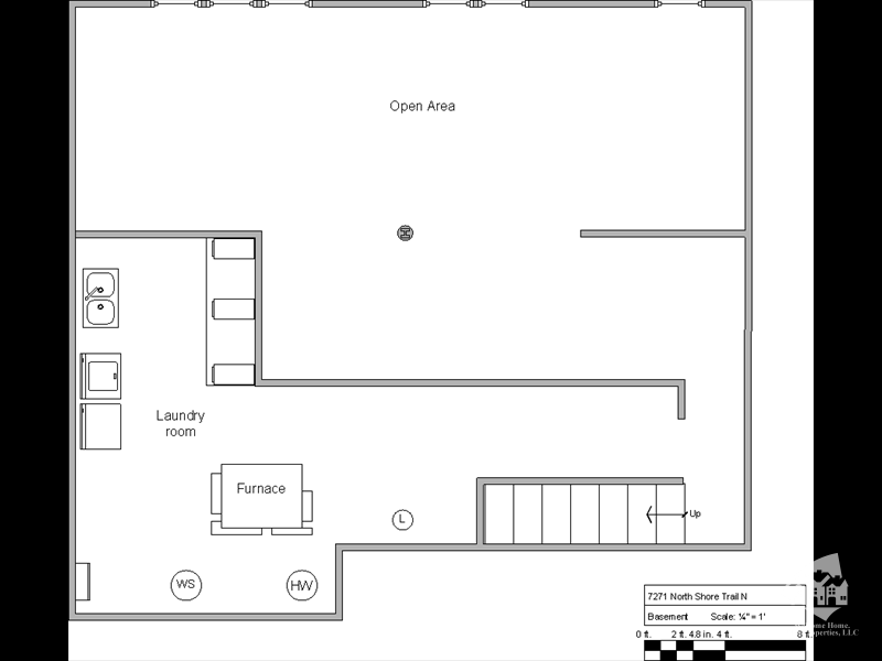 7271 Floor Plan Basement
